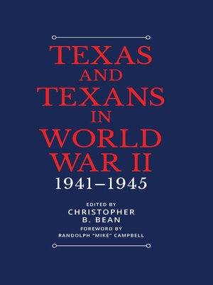 cover image of Texas and Texans in World War II